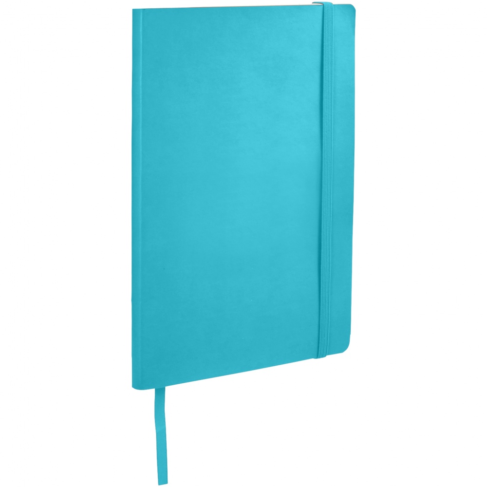 Logo trade promotional gift photo of: Classic Soft Cover Notebook, turquoise