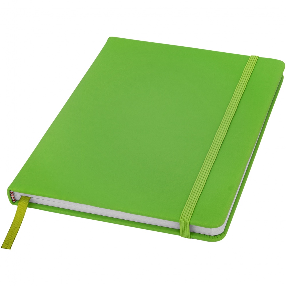 Logo trade promotional giveaway photo of: Spectrum A5 Notebook, light green