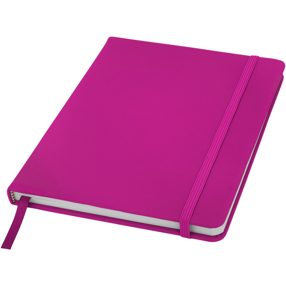 Logotrade promotional giveaway picture of: Spectrum A5 Notebook, pink