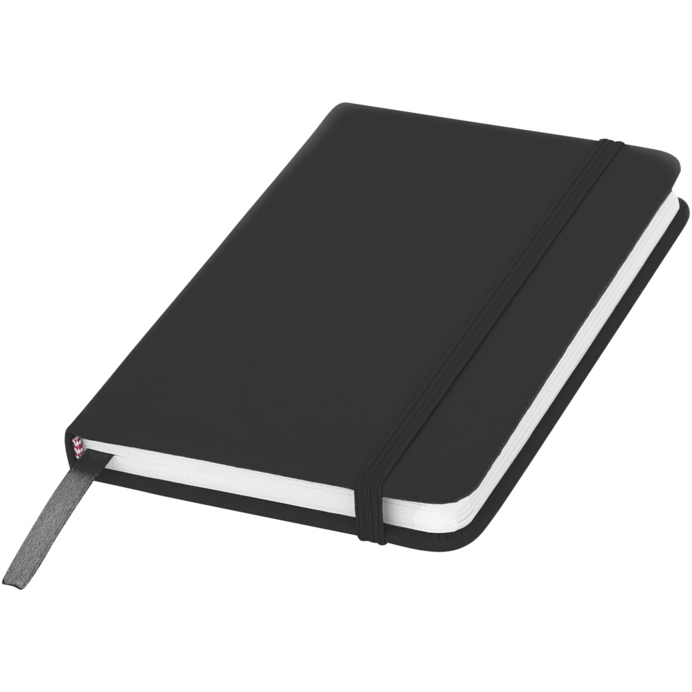 Logotrade promotional giveaways photo of: Spectrum A6 Notebook, black