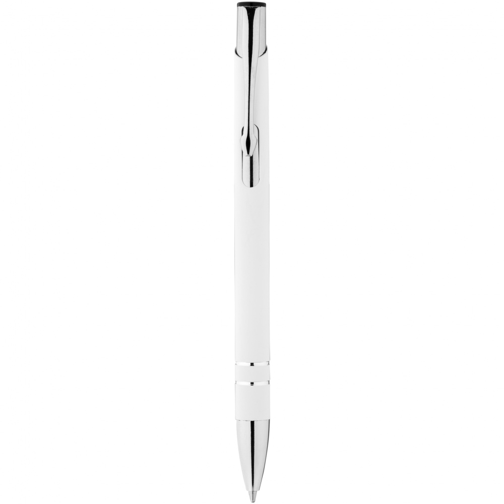 Logo trade promotional merchandise photo of: Corky ballpoint pen, white