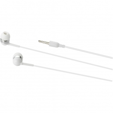 Logo trade corporate gifts picture of: Sargas earbuds, white