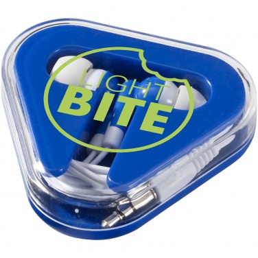 Logo trade business gifts image of: Rebel earbuds, blue