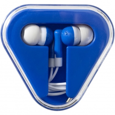Logo trade promotional product photo of: Rebel earbuds, blue