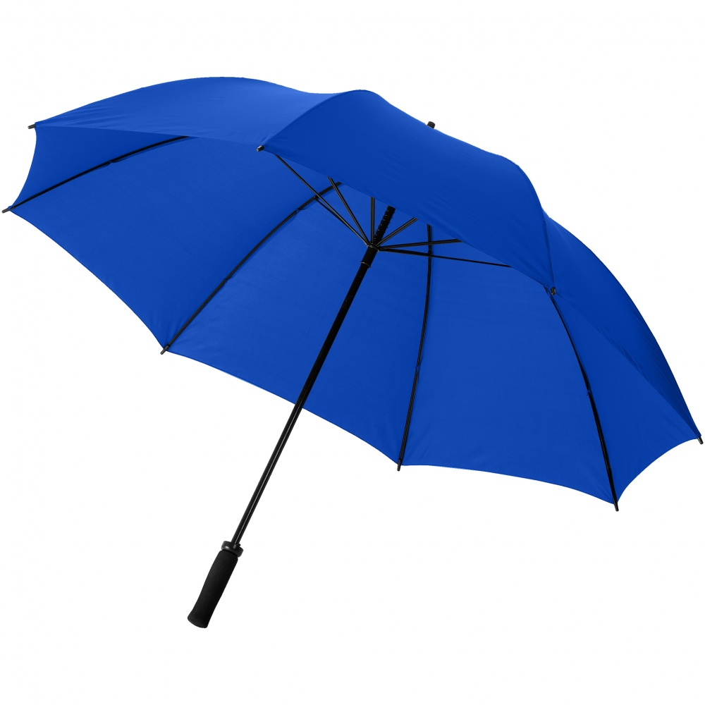 Logo trade promotional giveaways image of: Yfke 30" golf umbrella with EVA handle, royal blue