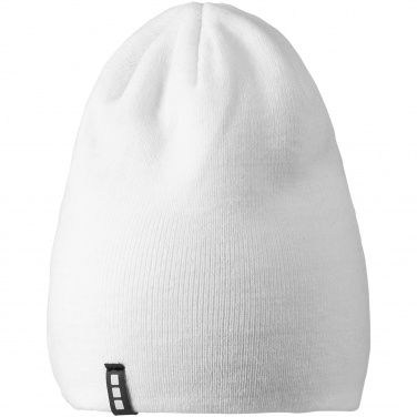 Logo trade business gifts image of: Level Beanie, white