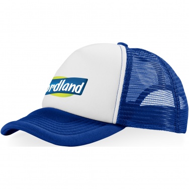 Logo trade promotional giveaways picture of: Trucker 5-panel cap, blue