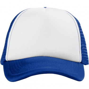 Logotrade promotional merchandise picture of: Trucker 5-panel cap, blue