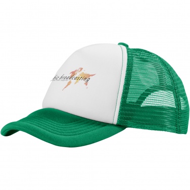Logotrade business gifts photo of: Trucker 5-panel cap, green