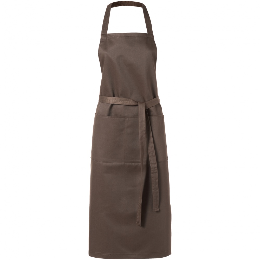 Logo trade promotional gifts image of: Viera apron, brown