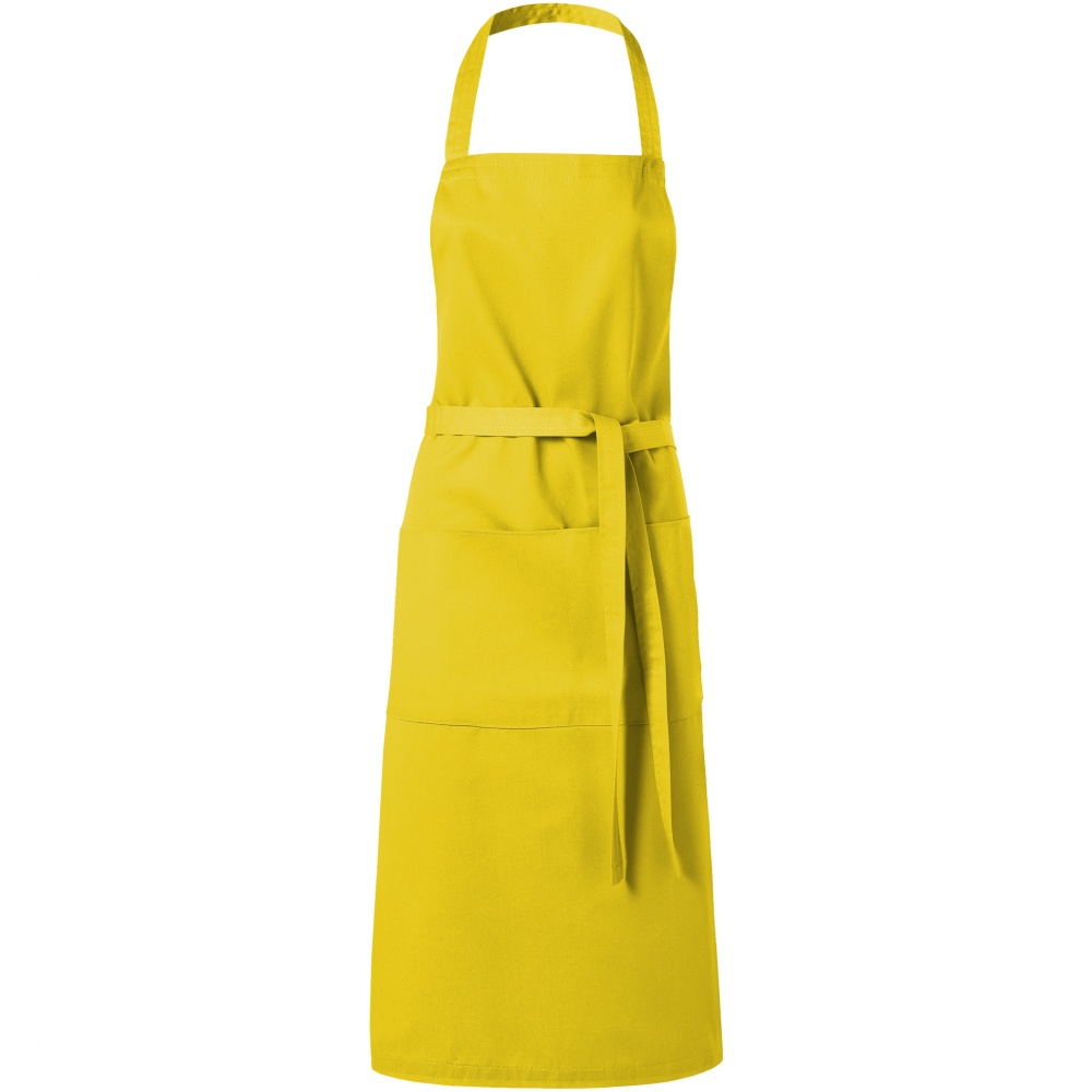 Logo trade promotional items picture of: Viera apron, yellow