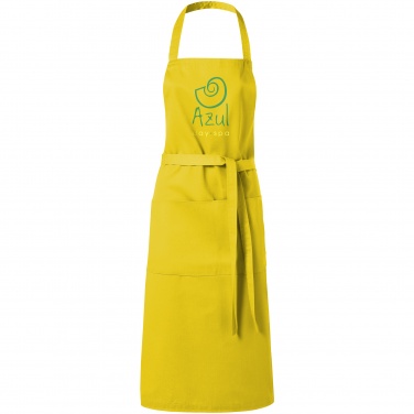 Logo trade promotional gifts image of: Viera apron, yellow