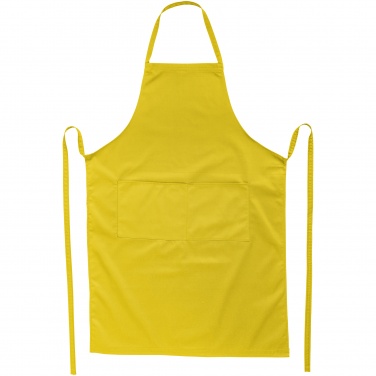 Logo trade promotional gift photo of: Viera apron, yellow