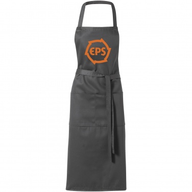 Logo trade promotional merchandise photo of: Viera apron, dark grey