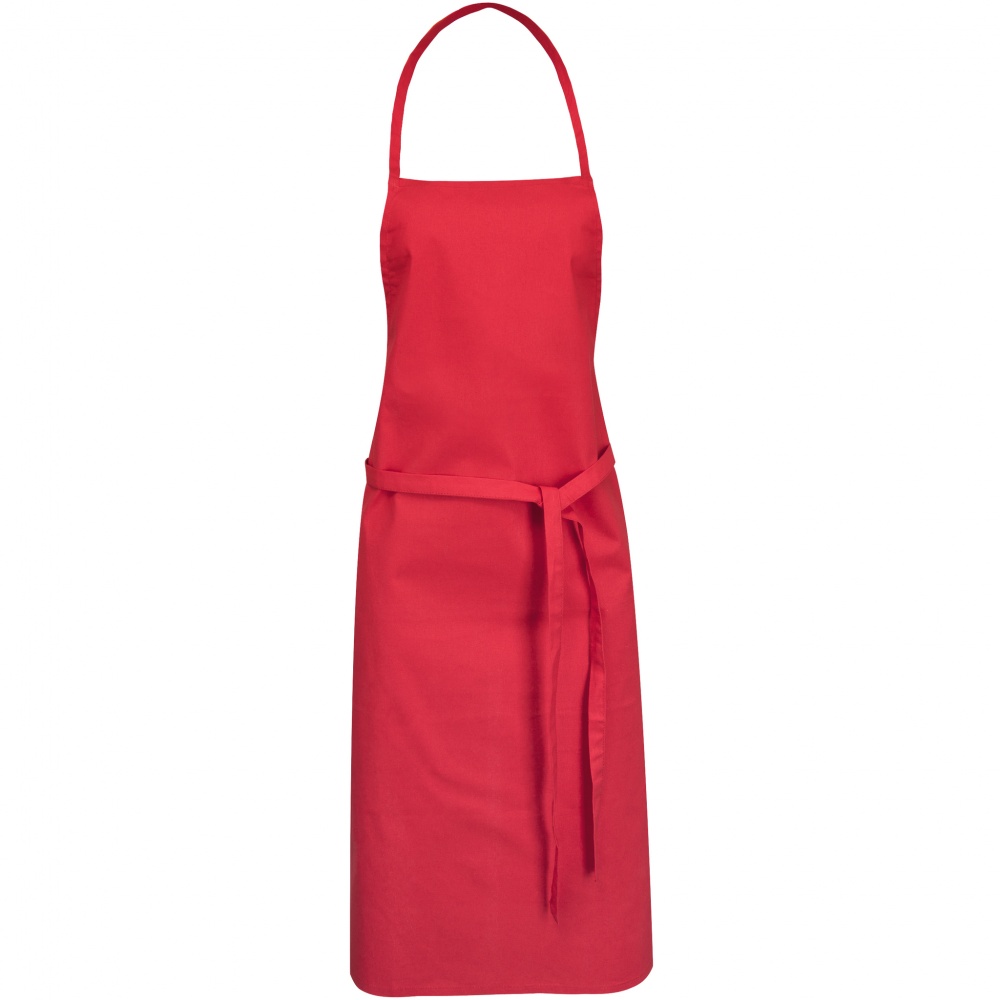 Logo trade business gift photo of: Reeva Cotton Apron, red