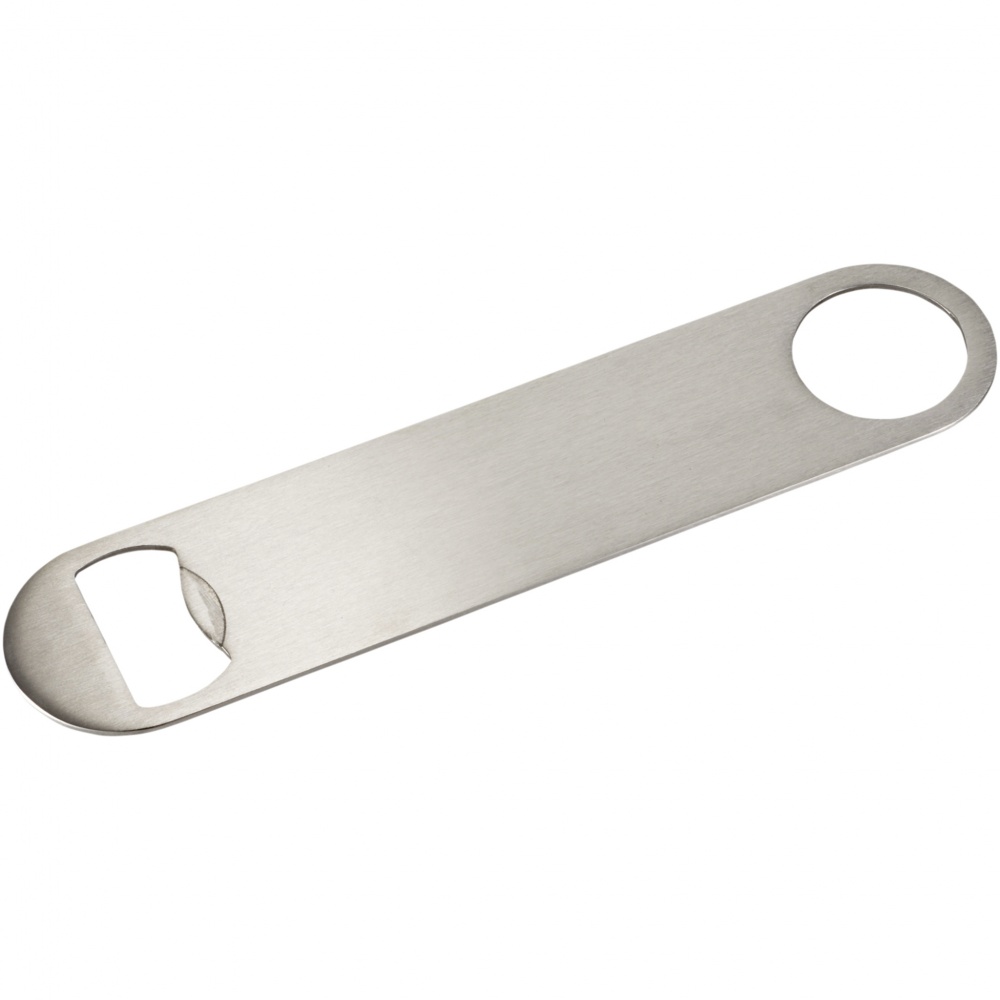 Logotrade business gift image of: Paddle bottle opener, silver