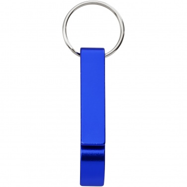 Logotrade promotional giveaways photo of: Tao alu bottle and can opener key chain, blue