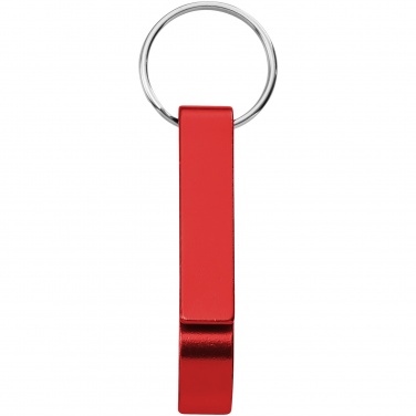 Logotrade promotional merchandise photo of: Tao alu bottle and can opener key chain, red