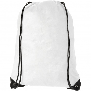 Logo trade advertising products picture of: Evergreen non woven premium rucksack eco, white