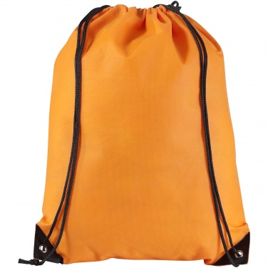 Logotrade promotional item image of: Evergreen non woven premium rucksack eco, orange