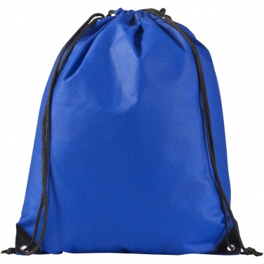 Logo trade promotional products picture of: Evergreen non woven premium rucksack eco, blue
