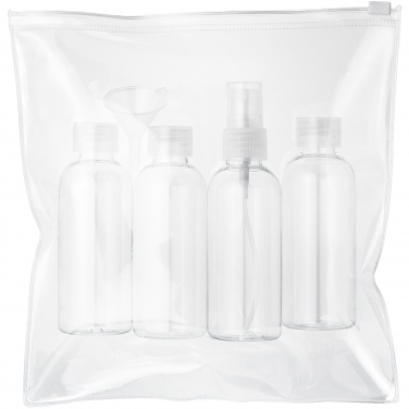Logotrade promotional giveaways photo of: Tokyo airline approved travel bottle set, white