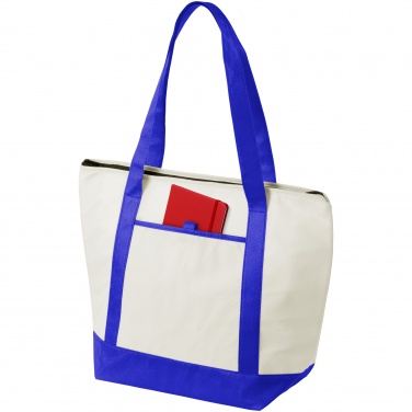Logo trade business gifts image of: Lighthouse cooler tote, blue
