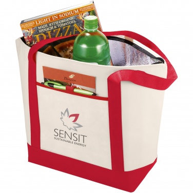Logo trade promotional gift photo of: Lighthouse cooler tote, red