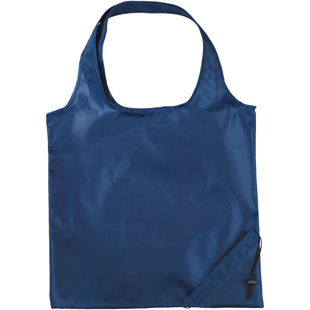 Logotrade corporate gift picture of: The Bungalow Foldaway Shopper Tote, navy blue