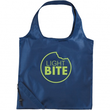 Logo trade advertising products image of: The Bungalow Foldaway Shopper Tote, navy blue