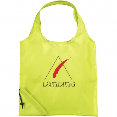 Logo trade promotional giveaways picture of: The Bungalow Foldaway Shopper Tote, green
