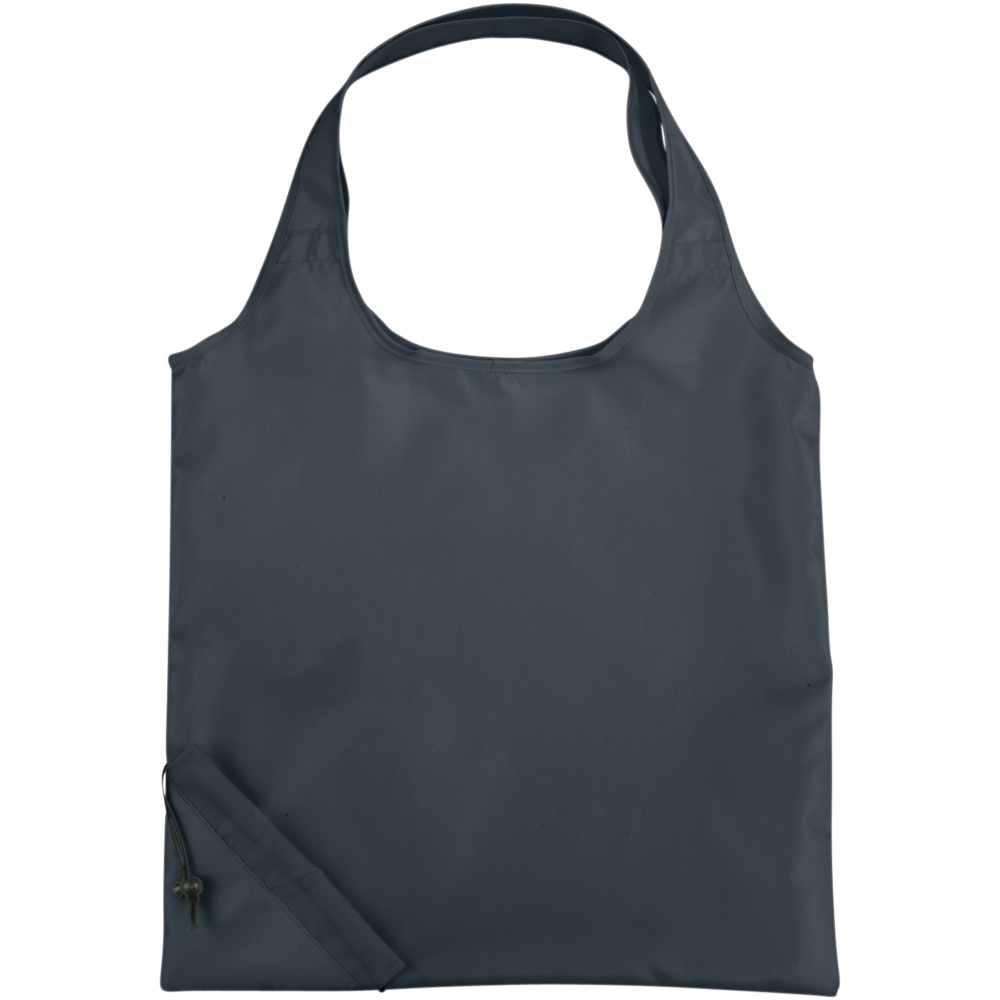 Logo trade promotional products picture of: The Bungalow Foldaway Shopper Tote, grey