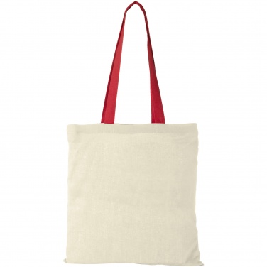 Logo trade promotional merchandise photo of: Nevada Cotton Tote, red