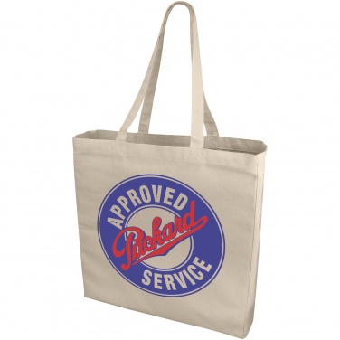 Logo trade promotional gift photo of: Odessa cotton tote, natural