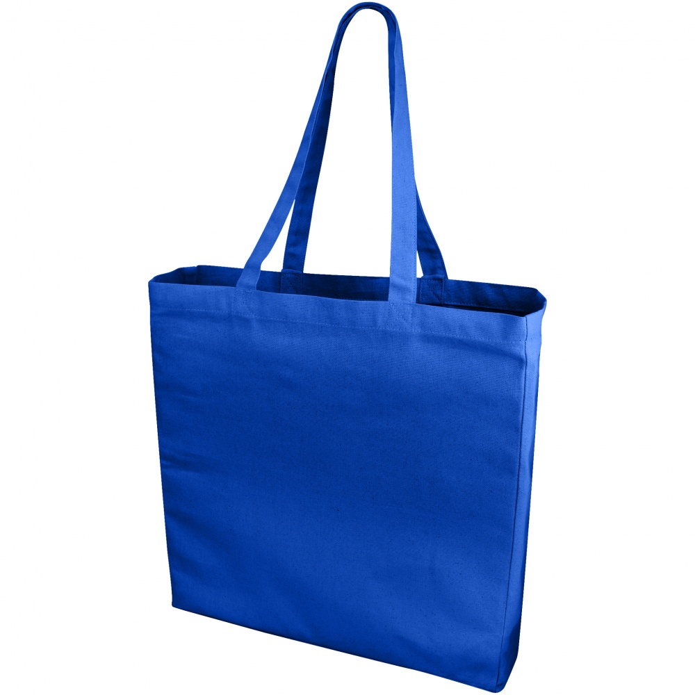 Logo trade promotional products picture of: Odessa cotton tote, blue