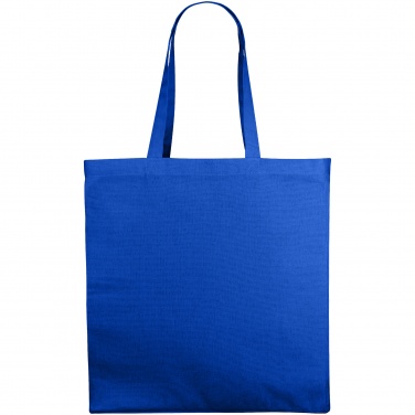Logo trade promotional items image of: Odessa cotton tote, blue