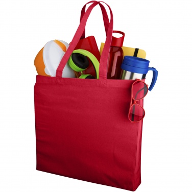 Logo trade corporate gift photo of: Odessa cotton tote, red