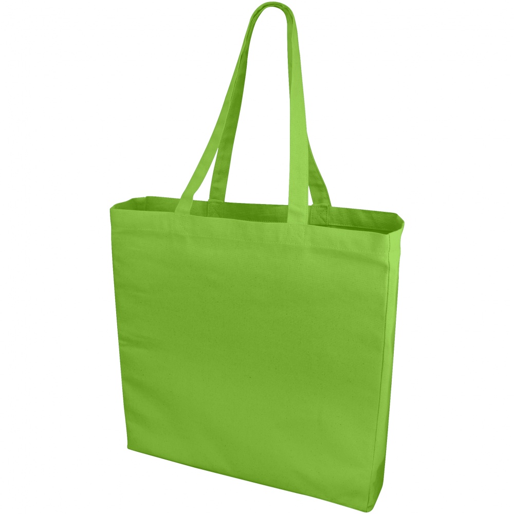 Logotrade promotional merchandise photo of: Odessa cotton tote, light green