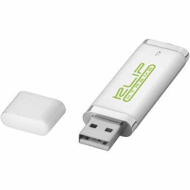 Logo trade promotional merchandise photo of: Flat USB 2GB