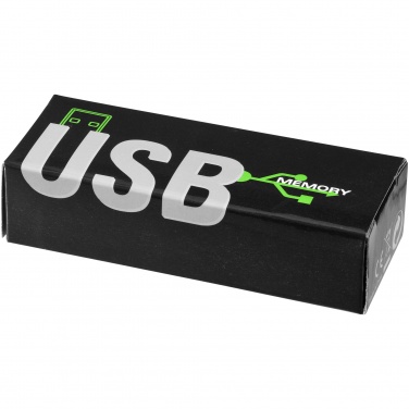 Logotrade promotional items photo of: Flat USB, 4GB, black