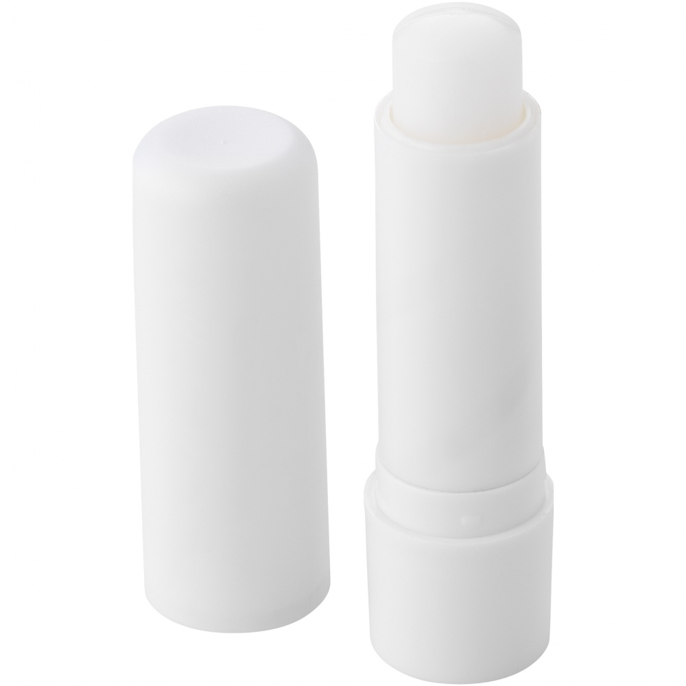 Logotrade promotional item image of: Deale lip salve stick,white