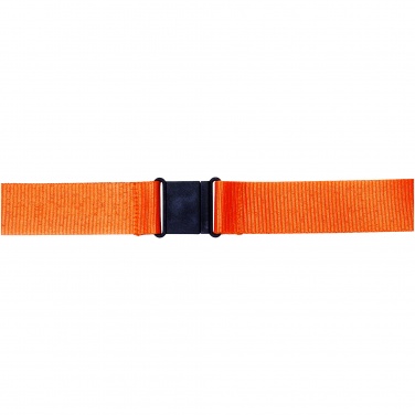 Logotrade business gift image of: Yogi lanyard with detachable buckle, orange