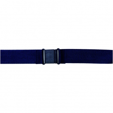 Logotrade advertising product picture of: Yogi lanyard with detachable buckle, navy blue