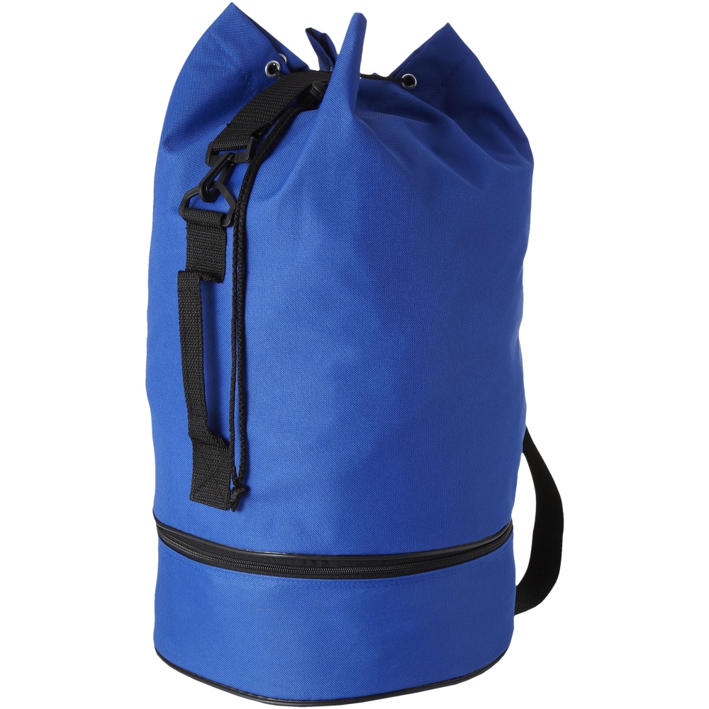 Logo trade promotional giveaway photo of: Idaho sailor duffel bag, royal blue