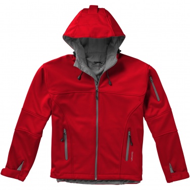 Logo trade promotional gifts picture of: Match softshell jacket, red