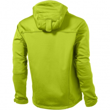Logotrade business gift image of: Match softshell jacket, light green
