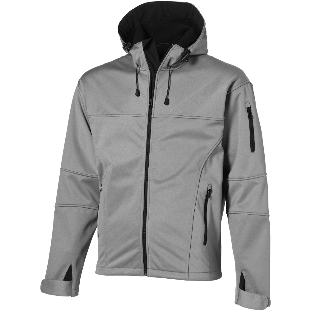 Logotrade promotional giveaway picture of: Match softshell jacket, grey
