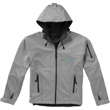 Logo trade promotional gifts picture of: Match softshell jacket, grey