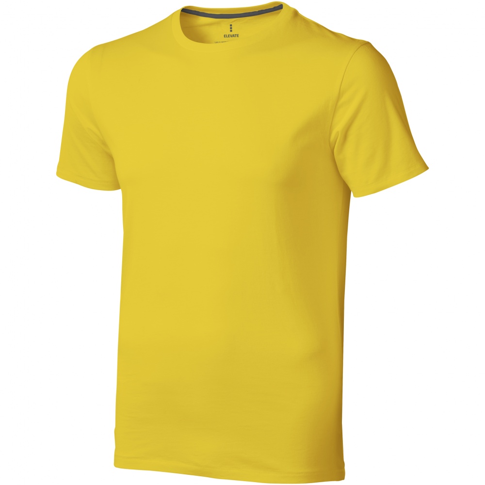 Logotrade business gifts photo of: Nanaimo short sleeve T-Shirt, yellow
