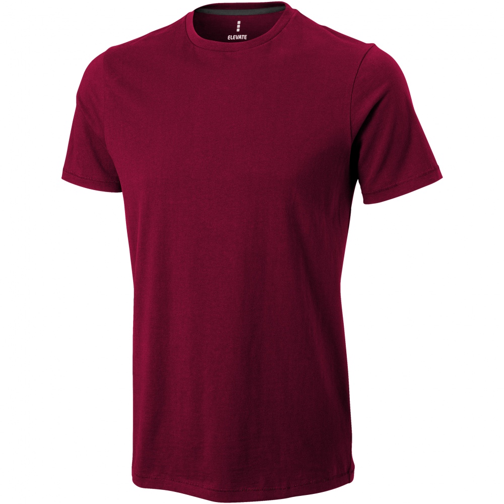 Logotrade advertising product picture of: Nanaimo short sleeve T-Shirt, dark red